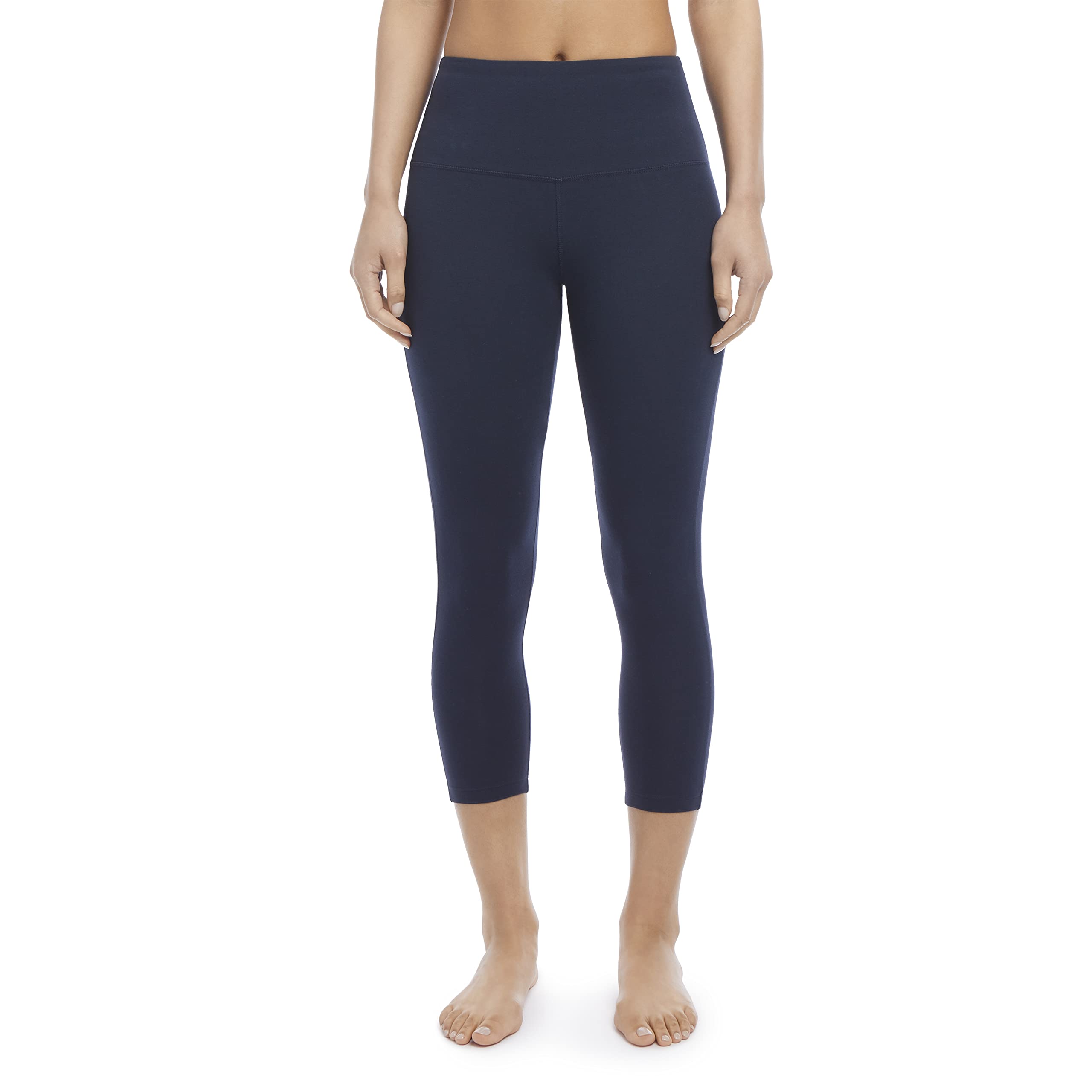 Jockey Women’s Cotton Stretch Basic Capri Leggings