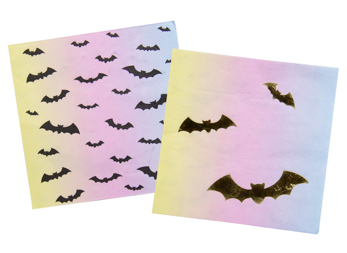 Folat 65232 Servietten Creep Pastel-16 Stück, Mehrfarbig