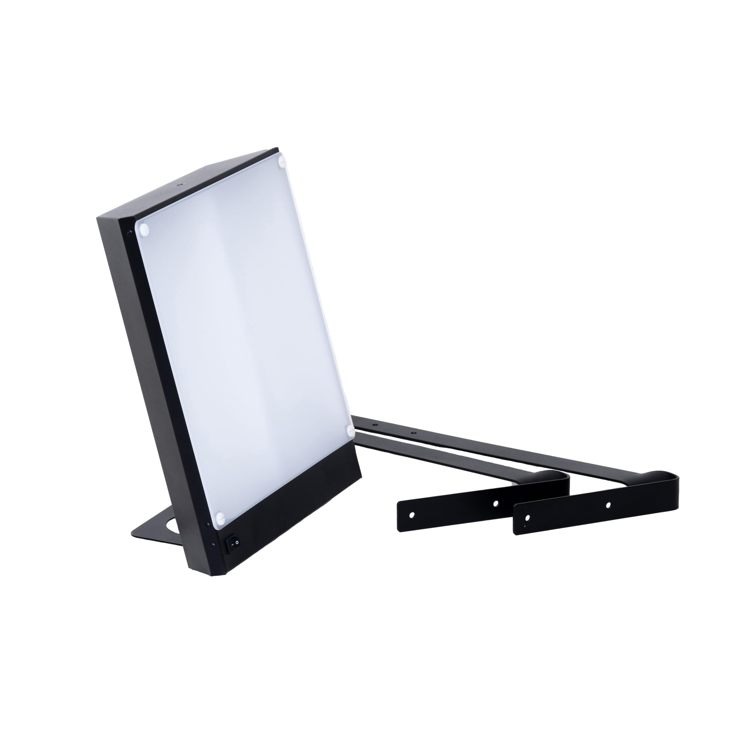 Photo 1 of Northern Light Technologies LiteUp - 10000 Lux Light Therapy Lamp - Full Spectrum Lightbox Therapy Light for Natural Mood and Energy Enhancement, Wall Mountable Sunlight lamp, Black