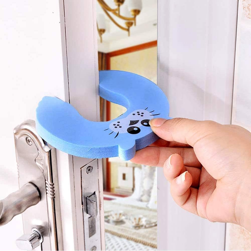 Children's Anti-Pry Door Suction Eva Children's Anti-Pinch Hand Safety Door Card Door Plug Finger Safety Protection Device - Image 4