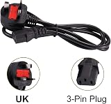 COLM 12V 5A UK Power Supply Adapter 100-240V 60W Charger 5.5x2.5mm LED CCTV view 8