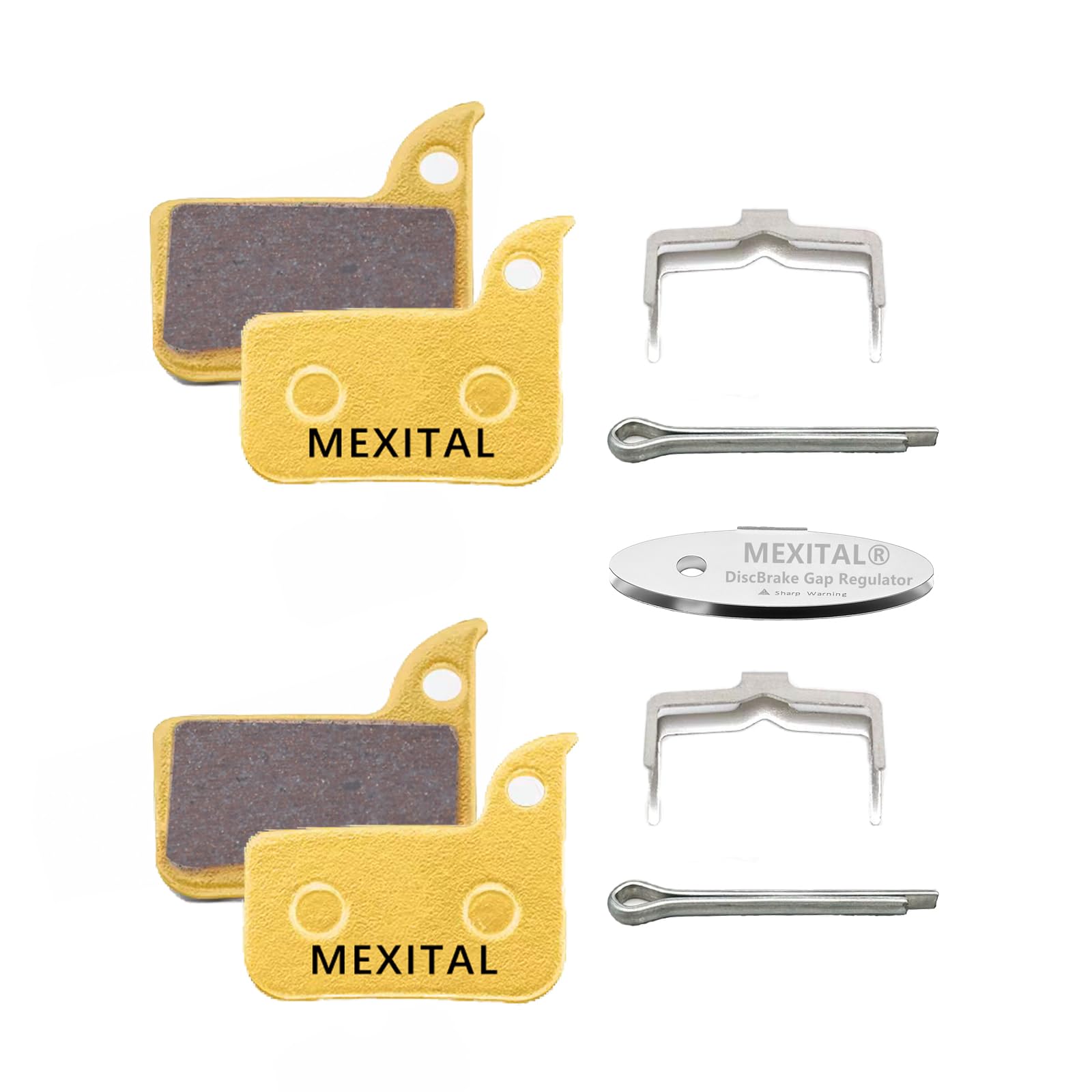 MEXITAL 2 pairs Sintered Disc Brake Pads fit for SRAM HRD Rival Red Force S700 MXTS13-2