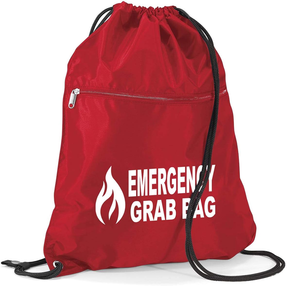 School & Workplace Evacuation Emergency Grab Bag with Flame Logo