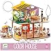 DJECO Color Dollhouse Playset