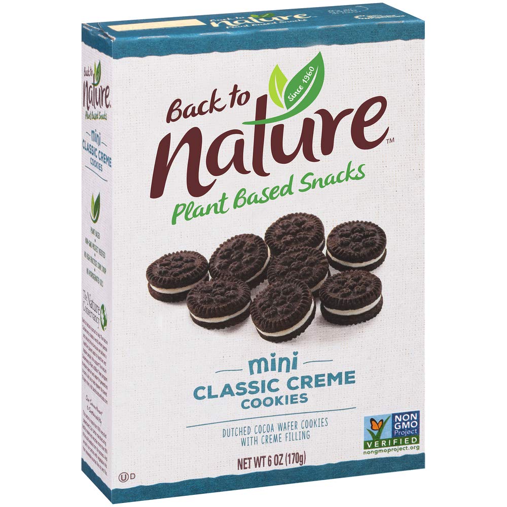 Back To Nature Cookies Mini Classic Creme 6 Oz Amazon Com Grocery Gourmet Food