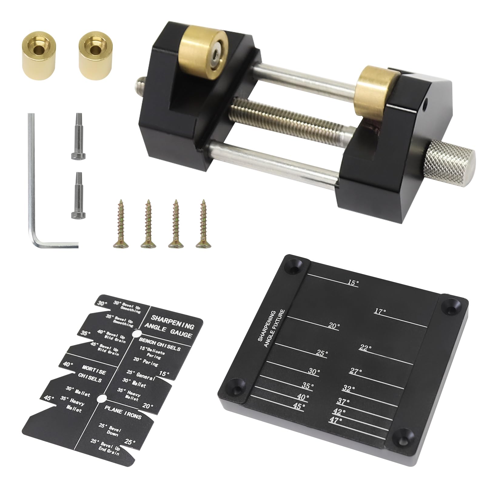 Mua Chisel Sharpening Jig Kit, With 5/32" to 3" Chisel Honing Guide for Chisels and Planes