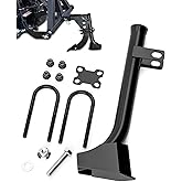 Pipe Layer Attachment Fits Hitch Mounted Ripper Trencher Accessories, Flexible Pipe Layer Fits Any 3-Point Ripper Hitch Lawn Subsoiler for ATV UTV Tractor, Light Duty Max Dia 1.18" with 2pcs U-Bolts