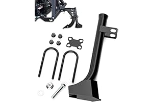 HOWBOW Pipe Layer Attachment Fits Hitch Mounted Ripper Trencher Accessories, Flexible Pipe Layer Fits Any 3-Point Ripper Hitch Lawn Subsoiler for ATV UTV Tractor, Light Duty Max Dia 1.18" with 2pcs U-Bolts