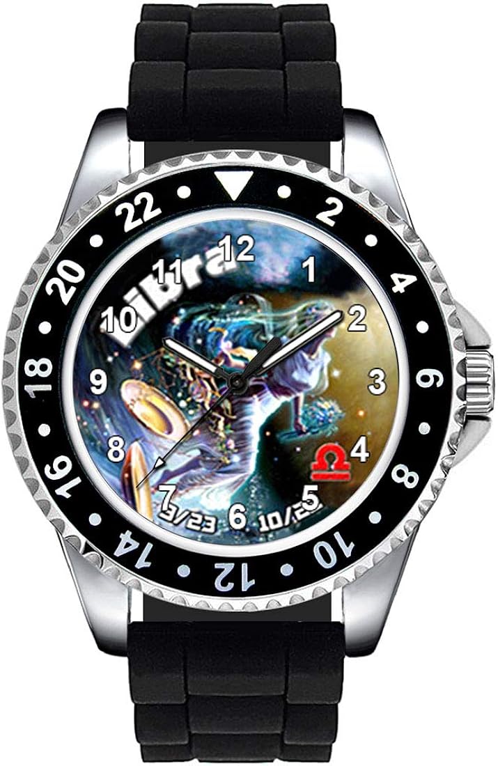 Timest Libra Zodiac Sign Unisex Wrist Watch with