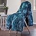 Chanasya Premium Wolf Faux Long Fur Throw Blanket - Soft, Fuzzy Throw Blanket - for Bed or Couch - 50