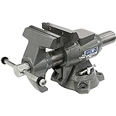 Wilton Multi-Purpose Bench Vise, 5-1/2" Jaw Width, 5" Max Jaw Opening, 2-3/4" Throat (Model 550P)