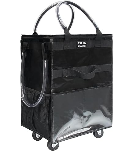 Amazon.com - HULKEN - Large, Black - Reusable Grocery Bag On
