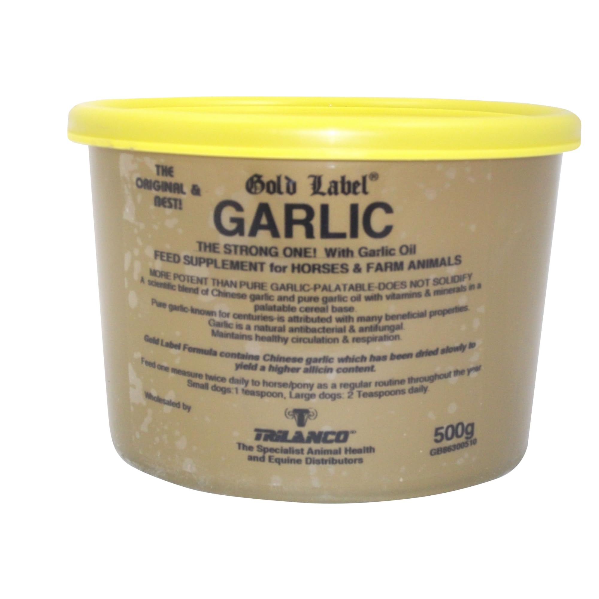 Gold Label supplement, Garlic, GLD0045,500 g (Pack of 1)