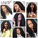 UNICE 10A Hair Brazilian Curly Hair 4 Bundles, Unprocessed Human Virgin Hair Weaves Natural Color 16 18 20 22 inch