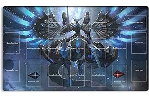 New Mlikemat Playmat Drytron TCG CCG OCG Trading Card Game Mat with Zones + Free Bag (ZD039-814-A)