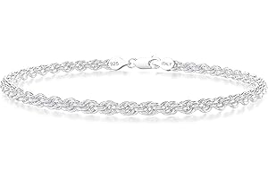 nometo 925 Sterling Silver Rope Chain Bracelet Box Chain Bracelet 2mm3mm5mm Silver/Gold Plated Bracelet for Men Women Silver Bracelet 6.5-9 Inches