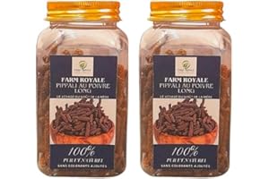 Farm Royale Long Pepper/Pippali Whole -1+1 Combo-(200gm & 200gm)||100% Pure and Natural||Export Quality||Hand-picked material