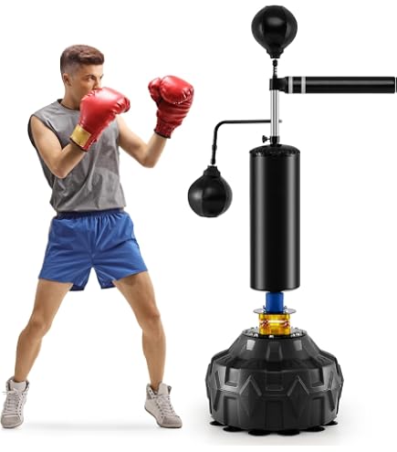 Amazon.com: Boxing Speed Trainer, Punching Bag with Stand, Reflex