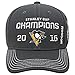 Outerstuff NHL Pittsburgh Penguins Boys Stanley Cup Champ 2016 Snapback, Grey, 1 Size