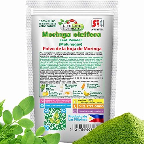 Moringa Oleifera, 100% Leaf Powder, (Malunggay), (Philippines) - Free Shipping, 1kg (2.2lbs)
