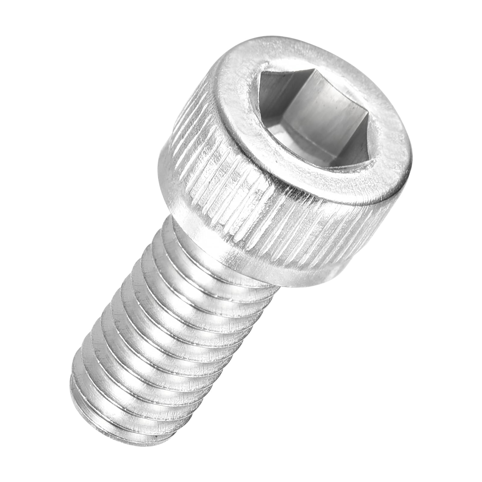 Kozelo 30pcs Socket Head Cap Screws - [M6-1 x 14mm] 304 Stainless Steel Allen Socket Drive for Electrical Motor 3D Printing Fan Engine Replacement Use, Silver — image 1
