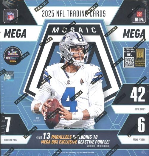 Topps Football Mega Foil Pack product photo 4