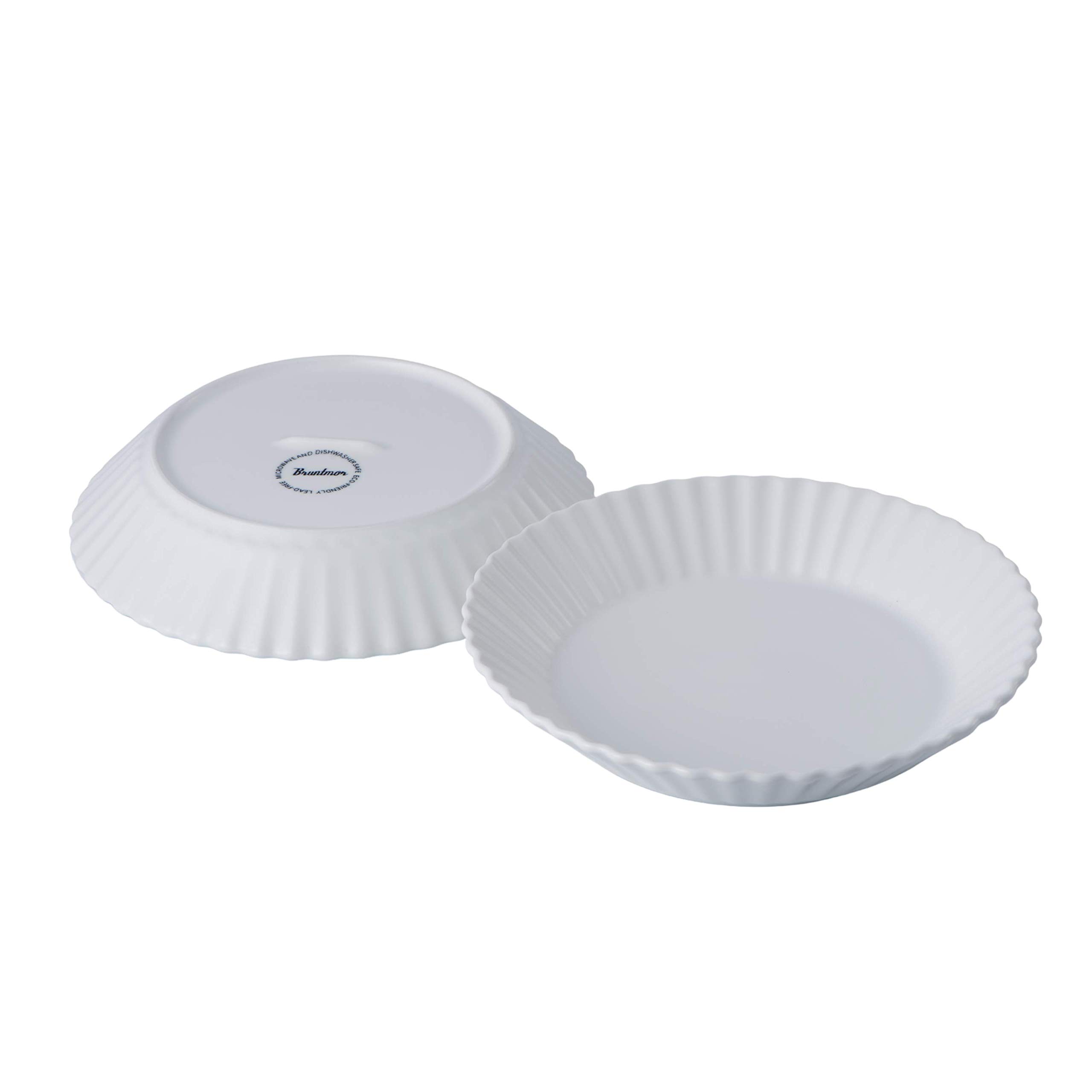 Dinner Plates Plate Set of 4 Elegant Matte 8