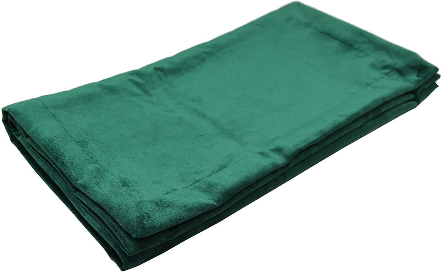 McAlister Textiles Matt Velvet Table Runner | 12" x 78 Inches | Emerald Green Plush Accessory Dining Autumn Holiday Runner | Large 30 x 200cm