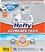 Hefty Ultimate Flex Tall Kitchen Trash Bags, Clean Burst, 76 Count (Pack of 3)