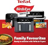 Tefal Easy Fry Dual Zone Digital Air Fryer 8.3L 2 Drawers EY901HG0 view 2