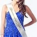 RibbonsNow Homecoming Court Sash Set of 4 (White) - Value Bundle – Made in The USA