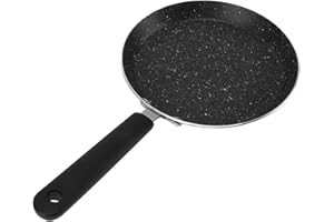 Pancake Pan,Portable Griddle Pan,Tortilla Pan,Flat Frying Pan,Nonstick Pan for Pancakes,Compatible with All Stove Top (6 inch