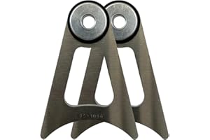 GSI MACHINE & FABRICATION GSI Stainless Steel Exhaust Hanger 2.50 x 3.00 (2 Pack)