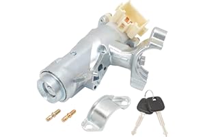 FANPAYY 450201211 Ignition Switch Lock Cylinder with 2 Keys for Corolla 1998 1999 2000 2001 2002 RAV4 1998-2000 45020-38-1 45020-12-11