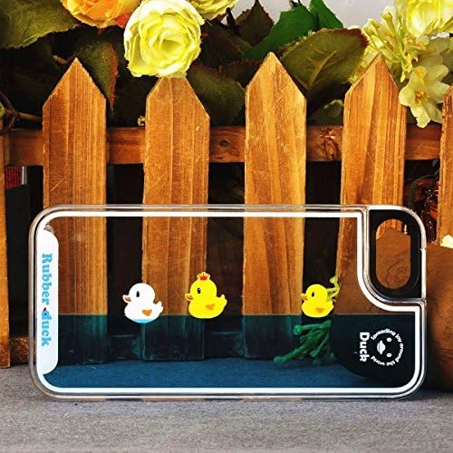 iPhone 7 Plus Case, Sanlead New Glamour 5.5" Cellphone Cover for iPhone, with 3 Little Yellow Ducks Swimming, Hard Protective Case (5.5", 3 Cute Ducks Swimming, 1 Pack)