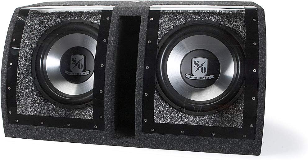 dual 12 inch subwoofer bandpass box