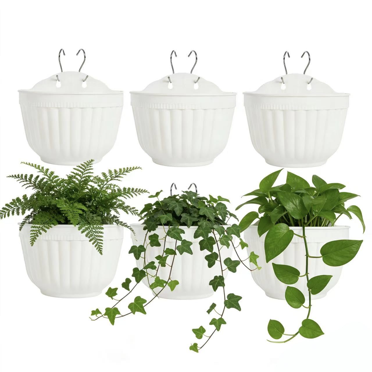 potted aquarium plants Large Aquarium Wicking Pot  Self Watering Planter