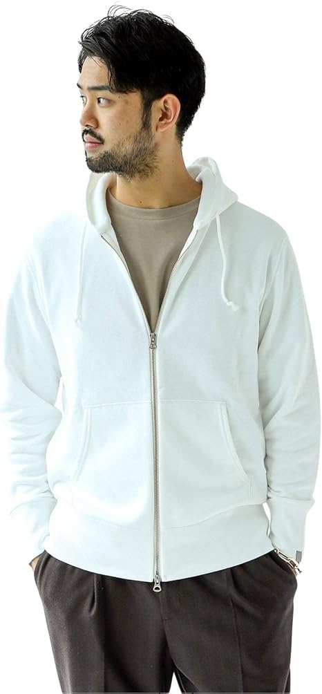 Amazon ループウィラー Loopwheeler For Lowercase ライトウラケ ジップフーディー トレーナー パーカー 通販