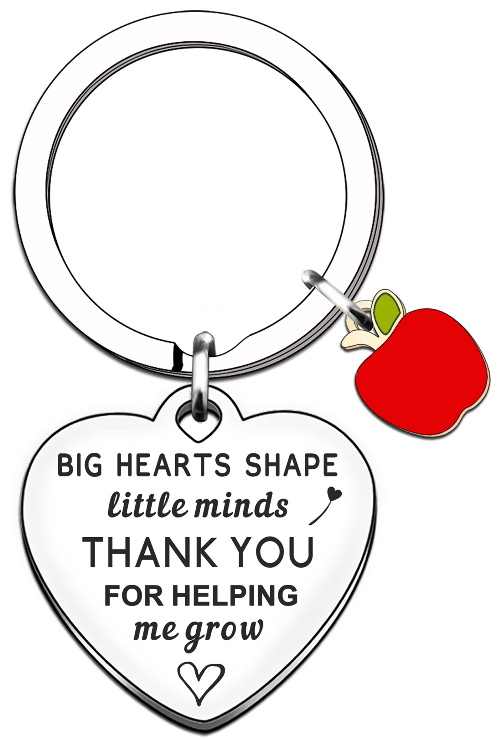 TTOVEN Teacher Gifts For Women Appreciation Gifts for Teacher Big Heart Shape Little Minds Thank You For Helping Me Grow Thank You Teacher Gifts