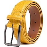 Fabio Valenti Belts for Men,Handmade Genuine Leather Men's Belt Classic and Fashion Designs