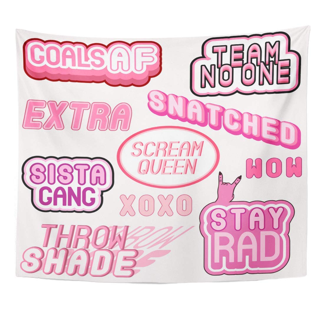 Amazon Com Rocosytr Wall Art Tapestry Pastel Goth Of