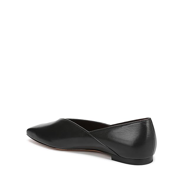 VINCE WOMENS CARMEN LOAFER/MOC SHOES, BLACK, 9.5, MEDIUM