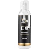 XESSO Water-based Creamy Lube, Unscented 118mL, Thick White Gel-like Slippery Glide, Hypoallergenic for Women, Men & Couples.