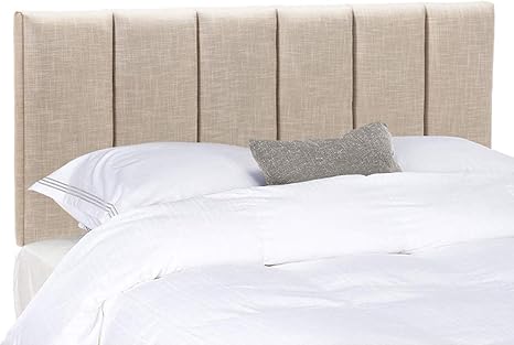 amazon com tufted headboard queen foldable upholstered headboard for queen bed adjustable height oatmeal