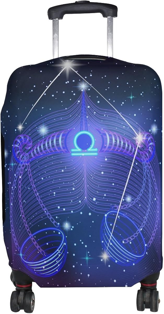 Constellation Zodiac Sign Libra Luggage Cover Travel