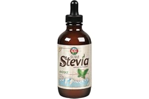 KAL Sure Stevia Extract Zero Calorie Sweetener, Low Carb, Plant Based Liquid Stevia Drops, Great Taste, Zero Sugar, Low Glycemic & Perfect for a Keto Diet, 60-Day Guarantee, Approx. 775 Servings, 4oz
