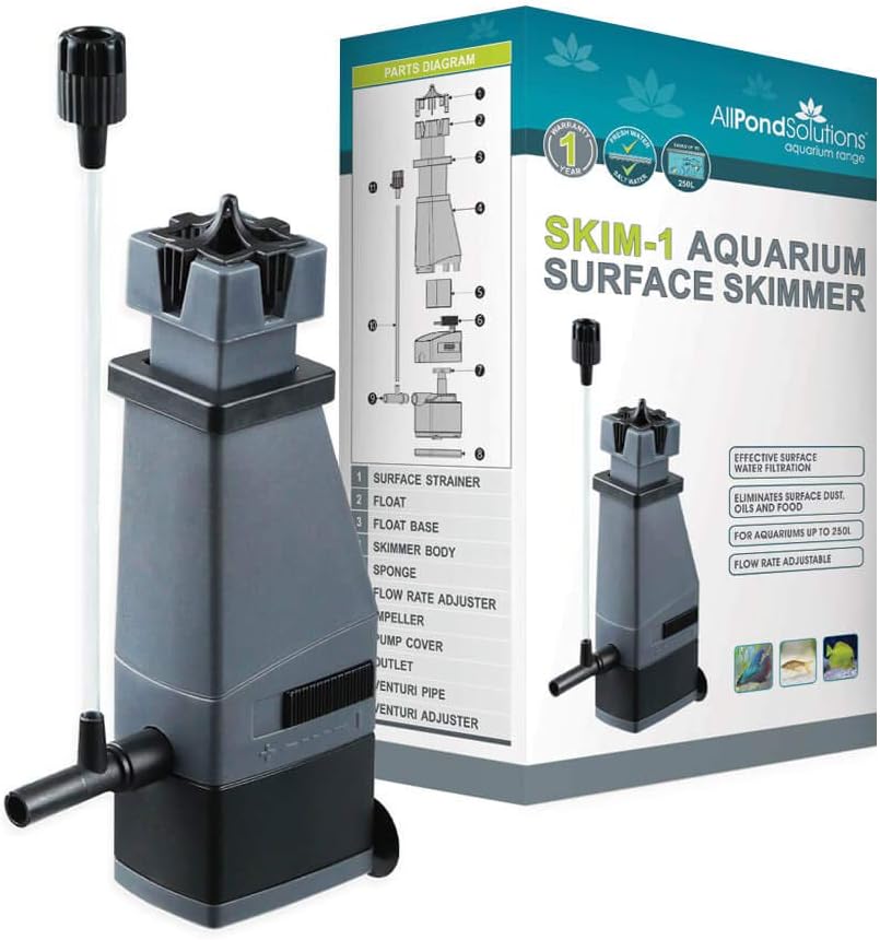 All Pond Solutions Aquarium Surface Skimmer Tropical Marine Reef Fish