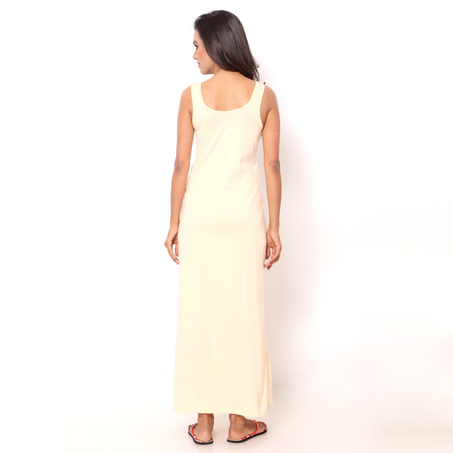 ziya pure sleeveless nighty combo of and