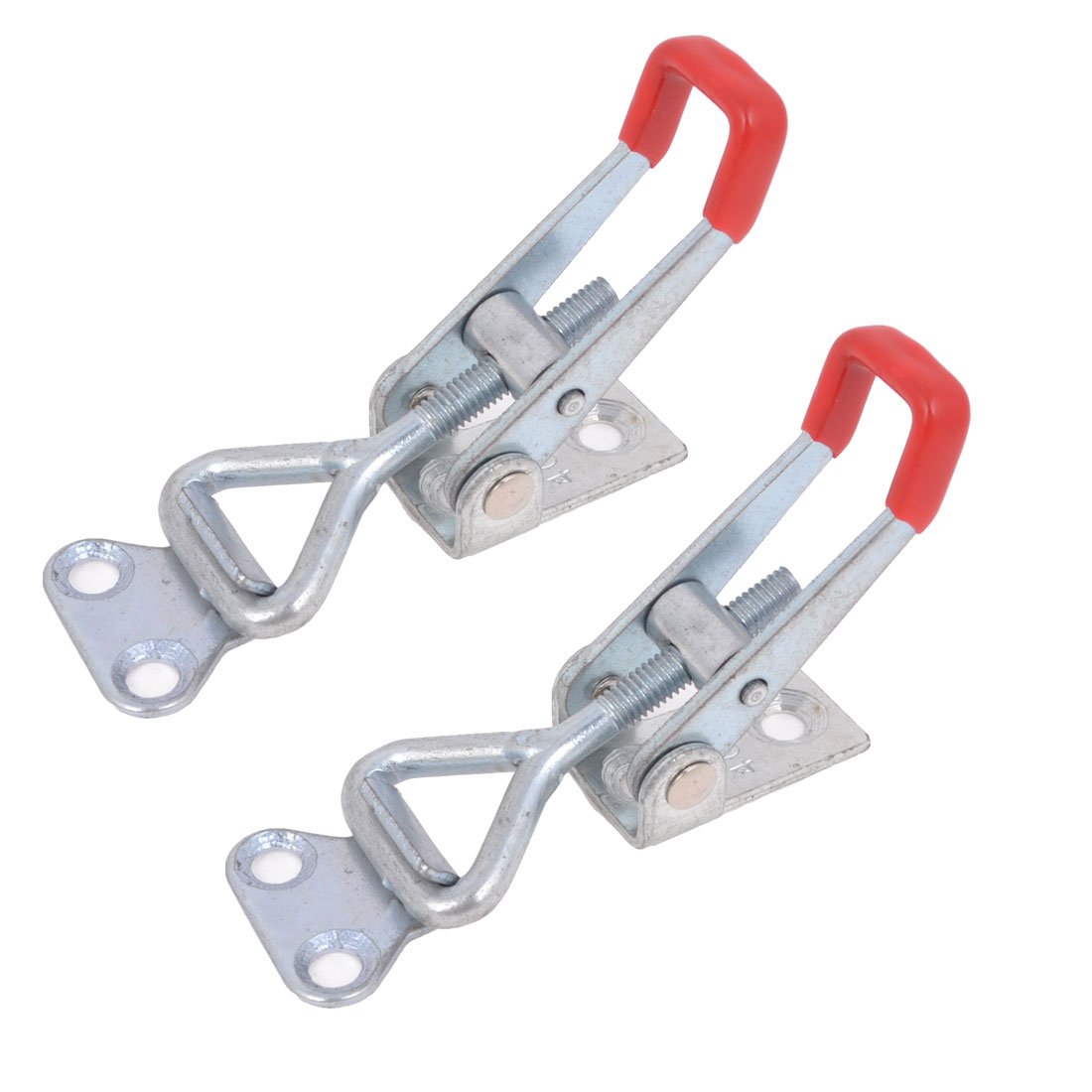 Sourcingmap 4001 100Kg 220-Pound Triangle Shaped Lever Latch Toggle Clamp, 2-Piece