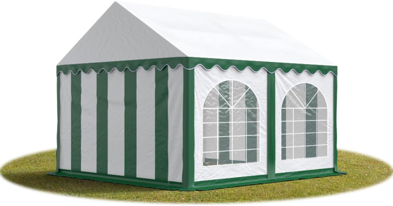 TOOLPORT Marquee Garden Tent 3x4 m Heavy Duty 500g/m² PVC w. GROUND